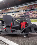 Adult Drift Go Kart With 360 Degree Spin 12 MPH Top Speed Up To 40 Minutes Run Time Indoor Outdoor Drifting Cart at racetrack