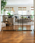 Extra Wide Baby Gate And Dog Gate For Hallways And Large Openings, Fits 44 To 72 Inch Openings, 36 Inch Tall, Hardware Mounted