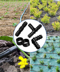 All In One 32 Piece Drip Irrigation Fittings Kit For Three Quarter Inch Tubing With Tees Elbows Couplings And End Cap Plugs