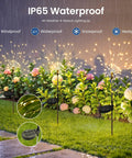Outdoor Solar Fairy Lights 120 LED Two Pack Warm White Decor For Yard Patio Pathway Balcony With Upgraded Solar Panel Waterproof