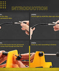 Assembly instructions for LED Lighted Magnifying Third Hand Soldering Station With Five Adjustable Arms.