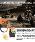 Ignition Coil Kit With 6 Pin AC CDI Box Spark Plug And Oil Filter For 50cc 125cc 150cc 4 Stroke Scooters ATVs