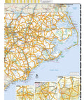 2026 Truckers Road Atlas For United States, Canada, And Mexico, The Ultimate Guide For Professional Drivers Featuring Up To Date Route Maps, Truck Stops, Weigh Stations, And Navigation Tips For Safer, Smoother Hauls North Carolina map page, paperback