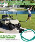 Throttle Sensor Replacement For Yamaha Electric Golf Carts G19 G20 G21 G22 Direct Fit Easy Install OEM Cross Reference Durable Plug And Play Sensor For Smooth Acceleration And Reliable Performance. golf cart throttle sensor assembly with wiring for Yamaha G19-G22 electric carts