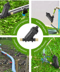 Three Quarters Inch Drip Irrigation Y Filter With 120 Mesh Stainless Screen Inline Filter In Garden And Agricultural Setup