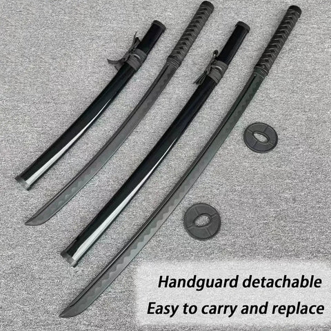 Plastic Training Katana Sword With Sheath For Role Play And Stage Performances Blunt Edge Practice Samurai Sword