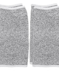 Boss Level Cut Resistant Arm Sleeves Hppe Anti Slash Protective Guards 18 Cm Gray Work Safety Gear For Mechanics And Gardeners Four Pack, gray protective sleeves.