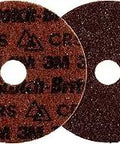 Coarse Surface Conditioning Disc 5 Inch By 7/8 Inch With Hook And Loop Attachment, shown front and back view.