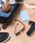 Portable Electric Shoe Polisher Brush For Rapid Shine And Fresh Kicks With Smooth Premium Leather Finish Hassle Free Auto Dust Extractor Kick Game Essentials next to travel essentials.