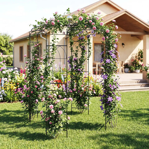 Epic French Style Birdcage Gazebo Trellis For Climbing Plants And Events Metal Arch Pergola Garden Arbor For Roses Clematis