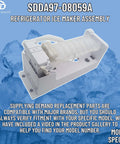 Refrigerator Ice Maker Assembly DA97-08059A Replacement For Model Specific Side By Side Fridges Not Universal Includes 7 Cube Flex Tray