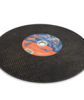 14 Inch Tiger Zirc Rail Cutting Wheel For Steel And Metal Rails, High-Performance Zirconia Alumina Grain, front view