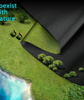Waterproof Patio Chair Covers Two Pack All Weather Outdoor Furniture Protection With UV Resistance Windproof Straps Black