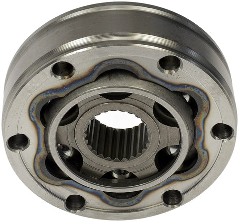 Front Drive Shaft CV Joint Replacement For Your Ride, Direct Fit, Restores Smooth Power Transfer After Collision Damage Or Water Infiltration, OEM-Quality CV Joint Built To Last In Real World Driving, metal CV joint close-up