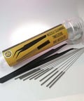 Pro Grade 11 Piece 0.4mm Nozzle Cleaning Kit With Stainless Steel Tweezers And Flexible Cleaning Needles For 3D Printers
