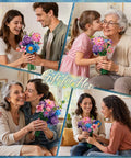 Monet Inspired Water Lily Bouquet Building Set With 603 ABS Bricks To Create A Dope Lifelike Flower Display For Adults And Art Lovers A Great Gift For Creative Home Decor. Women and girls holding colorful brick flower bouquets