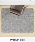 Office Chair Mat For Hard Floors 36 By 48 Inches Anti Slip Non Curve Desk Chair Mat Protects Hardwood And Tile From Scuffs