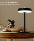 Portable LED Lamp For Outdoor And Indoor Use With Built In Rechargeable Battery IP44 Water Resistant Adjustable Height on table
