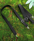 2 Pack Horse Blanket Leg Straps Adjustable Elastic With Double Swivel Snaps Replacement on grass