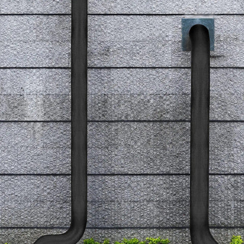 12 Pack Foam Pipe Insulation Tubes For Hot And Cold Water Lines, 1.5 Inch Diameter, 0.4 Inch Thick, black foam covering exterior pipes