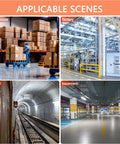Warehouse, factory, tunnel, and basement applicable scenes for 12 Inch Explosion Proof Portable Beast Of A Blower Extractor Fan with 790W Motor and 2645 CFM High Velocity Ventilator for Industrial Exhaust, Ventilation, Odor and Fume Removal.