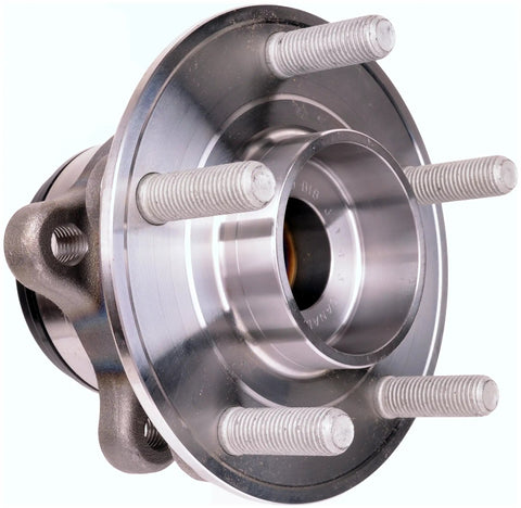 Rear Wheel Hub Bearing Assembly Compatible With Ford 2013-2020 And Lincoln 2013-2016, aftermarket replacement kit close-up view