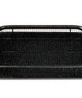 Non-Stick Air Fryer Tray Bakeware Set for Oven 13 by 9 Inch Two Piece with Crisper Pan and Cookie Sheet Stainless Steel With Easy Release Coating No Butter No Oil Needed No Fuss Cleanup Black