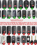Fresh Replacement Key Fob Batteries For Toyota Remote Keeping Your Vehicle Alive And Running Smooth With Two Cr2032 Cell Packs. Compatible fob images.