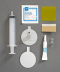 Windshield Saver Repair Kit For DIY Chip And Star Fix On Laminated Windshields, Repairs Up To One And A Quarter Inches Diameter