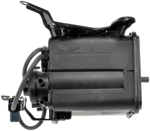 Side view of Direct Fit Vapor Canister Replacement For Select Lexus And Toyota Models EVAP Emissions Canister With Plug And Play Installation
