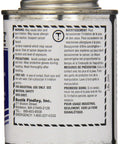 Back label of Blue Moly Anti Seize Compound For Extreme Temperatures From Minus 150 Degree F To 1500 Degree F 8 oz can
