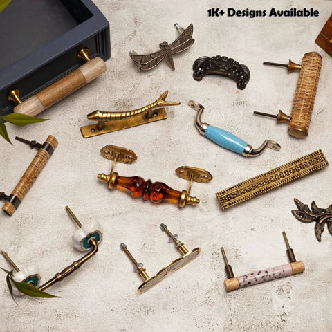 Built Tough Antique Gold Iron Round Door Handles For Cabinet Upgrades Featuring Slick Rust Proof Finish Smooth Blunt Edges No Fuss Installation Hardware Included Ready on various drawer pulls.