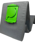 Reusable Dust Bag For Festool Cleantec CTL CTM Series Vacuums CT26 CT36 CT48 with green latch and grey heavy-duty fabric