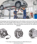 Single 102026 Hub Assembly Wheel Bearing Generation 3 in automotive workshop with mechanics and car lift