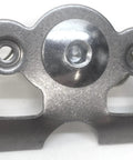 Fab Shop Grade Heavy Duty Steel Quick Release Fastener Buttons With Zinc Plated Springs And Flat Contour Tab Plates That Skip Panel Dimpling Includes Free Rivets 10 Piece Kit, close-up of flat tab