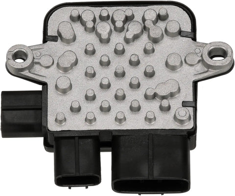 Heavy Duty Engine Cooling Fan Module For Tesla Model S 2012 Through 2021 Direct Swap Radiator Assembly electrical connector view.