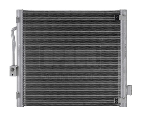 Premium AC Condenser For Tesla Model S 2012 2020 Driver Side Left Oem 600761000B Replacement with aluminum fins visible.