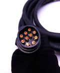 Durable 16.4Ft 10 Pin Main Wire Harness For Outboard Engine Remote Control Box 703, 688-8258A-20 OEM Replacement Cable close-up