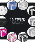 Heavy Duty Combination Lock Box For Documents And Valuables With Safe Storage For Cash, Meds, 10 style options display