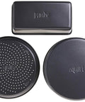 Foodi Deluxe Bake Kit With Three Pans To Level Up Your Bake Game Casseroles And Cakes Crisper Pan For Pizzas Quesadillas And Veggies Loaf Pan