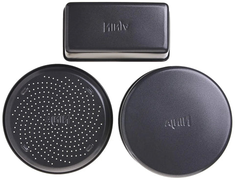Foodi Deluxe Bake Kit With Three Pans To Level Up Your Bake Game Casseroles And Cakes Crisper Pan For Pizzas Quesadillas And Veggies Loaf Pan