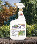 Top Shelf Ready To Use Neem Oil Garden Spray, Heavy Duty Multi Purpose Fungicide Insecticide And Miticide, 32 Ounce Bottle in garden.