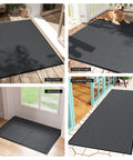 Heavy Duty Front Door Mat 3 By 5 Feet Outdoor Entrance Rug Non Slip Backing Absorbs Dirt And Water Dirt Resistant Gray