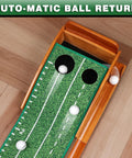 Indoor And Outdoor Golf Putting Green Mat With Three Gates And Two Holes Small Medium Large Ball Return Channels