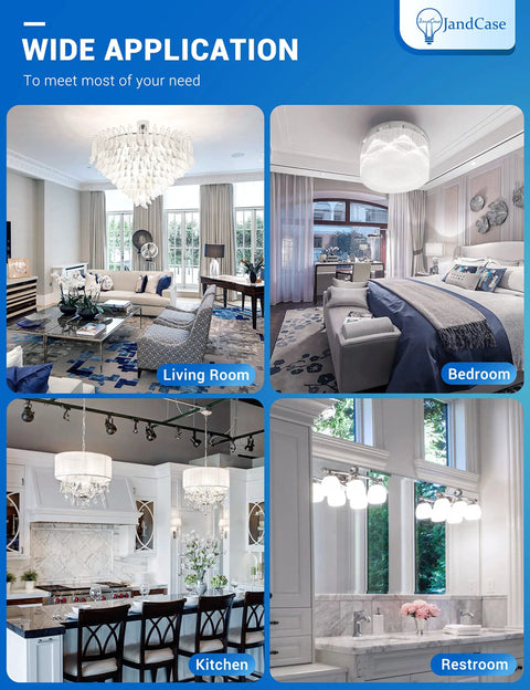 G9 LED Bulbs 5W Equal To 40W Halogen, 6000K Daylight White used in living room, bedroom, kitchen, restroom lighting scenarios