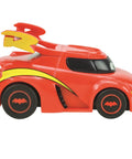 Batwheels Action Packed Slot Car Race Track With Spinners Includes Bam And RedBird Cars Battery Powered Beginner Racing Set For Kids Ages 3 And Up Totally Built For Easy Setup Easy Fun And Fast Family Play, featuring the RedBird car.