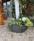 Built Tough Sturdy Circular Tree Ring Edging Kit For Landscapes Made With Corten Steel Keeps Roots In Check with plants