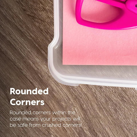 Dead Easy 10 Pack Clear Board Game Storage Crates No Sweat Desk Organization Slim Bpa Free Craft Supply Bins Made Right Here In Usa Pretty Sweet Deal