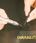 Precision Pneumatic Engraving Pen And Air Scribe Tool For Metal Ceramic Glass Etching With Adjustable Speed and Tough Alloy Tip.