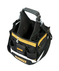 Beast Of A 23 Pocket Tool Carrier With Tray For Electrical And Maintenance Projects, 11 Inch, shown with pockets open